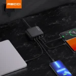RECCI Chargeur de bureau GAN 100 W – Image 2