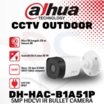 CAMÉRA DE SURVEILLANCE EXTÉRIEUR DAHUA HD 5MP – Image 2