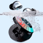 Airpods Generic K90 UFO Luxury Wireless Headphones With RGB Light BT 5.3 Low Latency TWS Gaming In Earbuds