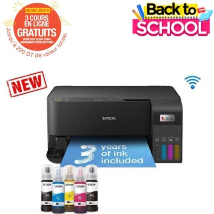 Imprimante EPSON EcoTank L3550 à Réservoir intégré 3en1 Couleur WIFI