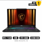 MSI CYBORG 17 B2RWFKG-043XFR 17.3" FHD 144Hz | Intel Core 7 240H | RTX 5060 | 8GB Ram | 512 GB