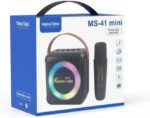 Mini Enceinte Portable Sans Fil Bluetooth Haino Teko avec Micro – Noir